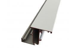 China Popular Aluminum Window Profiles / Powder Coating White Aluminum Window Frame Profile supplier
