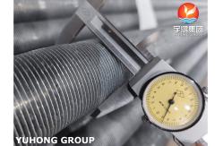 China ASTM B338 Gr. 2  Titanium Heat Exchanger Fin Tube , Spiral Extruded Fin Tube supplier
