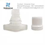 Custom Size Factory Price Plastic Cap Chill Spout With Screw Cap For Liquid Spout Bags for sale