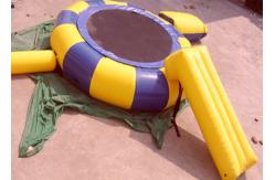 China Square Trampoline Combo With Slide Inflatable Water Sports Games With High Quality supplier