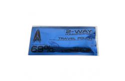 China Customized Aluminum Foil Plastic Cigar Bag with Zipper supplier
