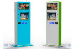 China Standing Card Dispenser Self Checkout Kiosk 19 Touch Screen All In One Payment supplier