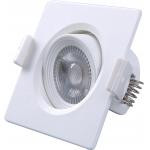 3 Watt Indoor LED Downlights 25000H 240V White Recessed IC driver for sale