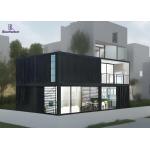 Customized 2 Story Modular Prefab Villa With Light Steel And Sandwich Panel