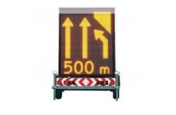 China P3.91 P4 P5 VMS Trailer Signs Mobile LED Display For Advertising supplier