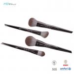 100% Synthetic 10pcs Eye Brush Set Plastic Tapered Gradient Handle