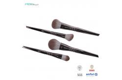 China 100% Synthetic 10pcs Eye Brush Set Plastic Tapered Gradient Handle supplier