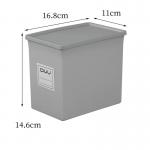 1L-3L Plastic Table Organiser Office Plastic Storage Organizer