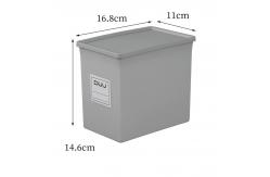 China 1L-3L Plastic Table Organiser Office Plastic Storage Organizer supplier