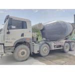 Zoomlion HOWO Used Concrete Mixer Truck Second Hand 6.87L Engine Displacement