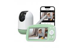 China 5.5 Inch 1080P WiFi Baby Monitor with 360° Pan/Tilt/Zoom supplier