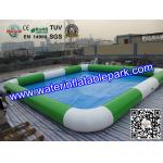 Amusement Park  Square Inflatable Water Pool  Facilities 7m x 7m for sale