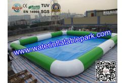 China Amusement Park  Square Inflatable Water Pool  Facilities 7m x 7m supplier