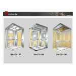 Classic Elevator Cabin Decoration Stainless Steel Frame With Hairline Side Panel for sale