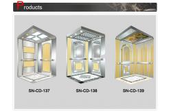 China Customized Ceiling And Floor Stainless Steel Frame Mirror Middle Panel supplier