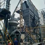 High Efficiency HVM3700 Gypsum Vertical Mill For Quicklime Raw Meal Grinding for sale