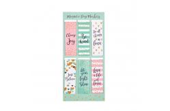 China Strong Magnet Printed Magnetic Bookmark Clips Set For Book Reading supplier
