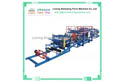 China 4kw Sandwich Panel Forming Machine , T0.8mm tile roll forming machine supplier