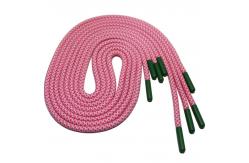 China Polyester Drawstring Cord For Pants ／ Pink 5mm Elastic Drawstring supplier