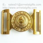 Gold plated traditional detachable belt buckle for men belt, for sale