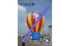 China Oxford Fabric Inflatable Advertising Balloon , Inflatable Ground Balloon For Exhibition supplier