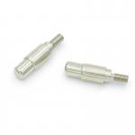 Male Brass Dual Header POGO Pin Spring Loaded Pins With Customized Contact Material