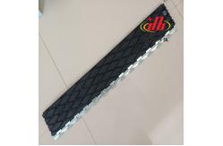 China Slide replaceable rubber pulley lagging Welding layer lagging for conveyor pulley supplier
