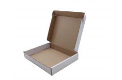 China Rectangular Food Cosmetics White Folding Packaging Box With General Printing Logo supplier