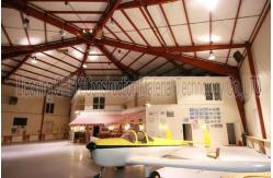 China Prefabricated Industrial Wide Span Hangar Steel Structure Building supplier