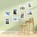 Lightweight Peel And Stick Photo Frames Dry Erase Picture Frame 8x8