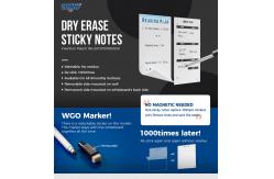 China No Residue Self Adhesive Whiteboard Paper ODM Washable Dry Erase Board supplier
