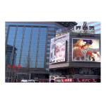 High Intensity LED Digital Billboards 10mm Full Color With RGBHV Signal for sale