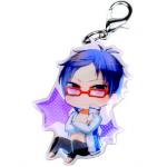 Cartoon Characters Domed Custom Printed Keychains Animation Promotional Japanese