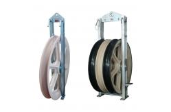 China Customized Cable Pulley Block Plastic Guide Pulley 1-3 Sheave 1160mm Diameter supplier
