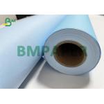 80g Double Sided Blue CAD Plotter Paper For Design Portrayal