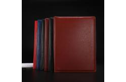 China Durable Business PU Leather Notepad Portfolio Multiscene Recyclable Custom Logo supplier