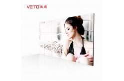 China 4x4 Commercial LCD Advertising Display 49 Inch Seamless 4K 6ms Responding Time supplier