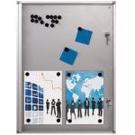Silver Landscape 8.5mm ODM Lockable Sign Frames for sale