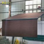 Black Grey Waterproof Retractable Awning 1.5M awning valance replacement for sale