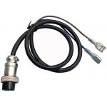 Plug Resistant M16 2 Pin 500mm Overmolded Cable Assembly