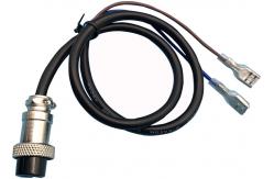China Plug Resistant M16 2 Pin 500mm Overmolded Cable Assembly supplier