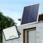 Four In One Lamp Beads Solar Landscape FloodLights IP67 With Remote for sale