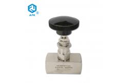 China 6000psi AFK 2 Way Manual Needle Valve 3/8in For Gas supplier