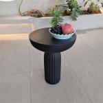 GRC Concrete Table Sets Modern Cement Dining Table Set Customized