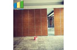 China Acoustic Movable Walls Ceiling Hung Soundproofing Sliding Folding Partitions For Ballroom supplier