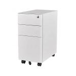 0.142cbm Muchn Powder Coating Steelcase 3 Drawer Mobile Pedestal for sale