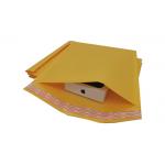 Cushioned 8.5x12 Inches Yellow Bubble Wrap Envelope Flap 40mm Wide for sale