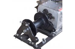 China 10KN 1Ton Cable Pulling Machine With Honda Gasoline Engine Winch Hoist supplier