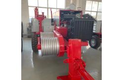 China Bull Wheel Cable Pulling Max 9T Transmission Line Stringing Equipment supplier