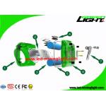 Brightest Cordless Mining Cap Lights Electrical Protection Hard PC Material